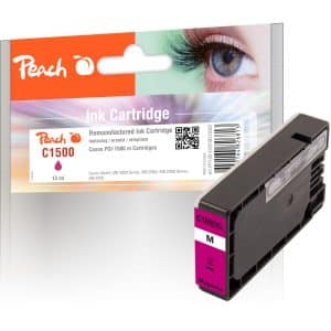 Peach C1500XLM Druckerpatrone XL ma ersetzt Canon PGI-1500XLM