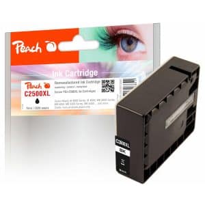 Peach C2500XLBK Druckerpatrone XL bk ersetzt Canon PGI-2500XLBK