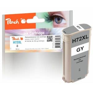 Peach H72XLGY Druckerpatrone XL gy ersetzt HP No. 72XL GY