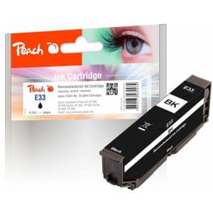 Peach E33 Druckerpatrone bkph ersetzt Epson T3341