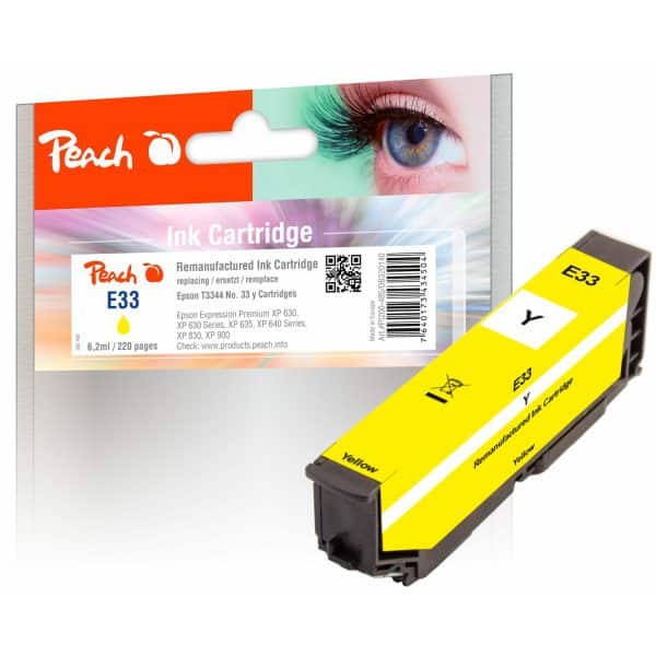 Peach E33 Druckerpatrone ye ersetzt Epson T3344