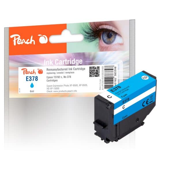 Peach E378/478 Druckerpatrone cy ersetzt Epson T3782