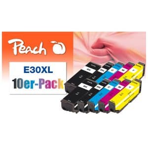 Peach E33 10 Druckerpatronen XL (2*bk