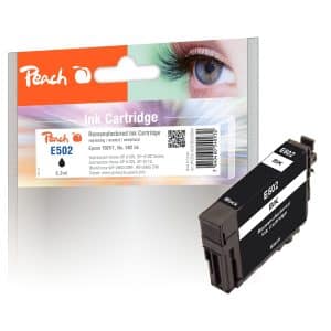 Peach E502BK Druckerpatrone bk ersetzt Epson No. 502BK