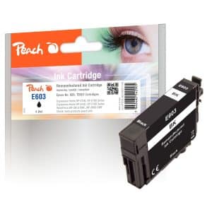 Peach E603BK Druckerpatrone bk ersetzt Epson No. 603BK