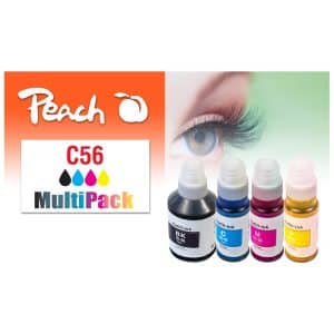 Peach C56 Spar Pack Druckerpatronen (bk