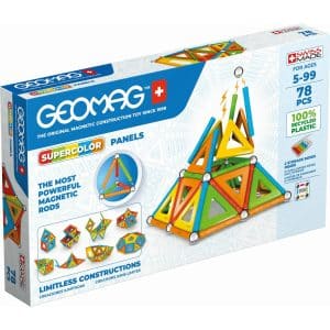 Geomag Geomag Supercolor Panels Recycled 78 pcs
