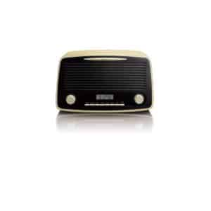 Lenco DAR-012WD Retro DAB+ und FM-Radio (Bluetooth