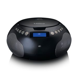 Lenco SCD-341 Portable Boombox DAB+ Radio CD MP3 Bluetooth