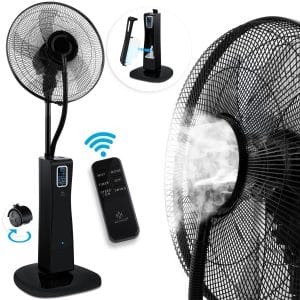 KESSER® Stand-Ventilator Frosty mit Wasser Ultraschall-Sprühnebel Wasserkühlung