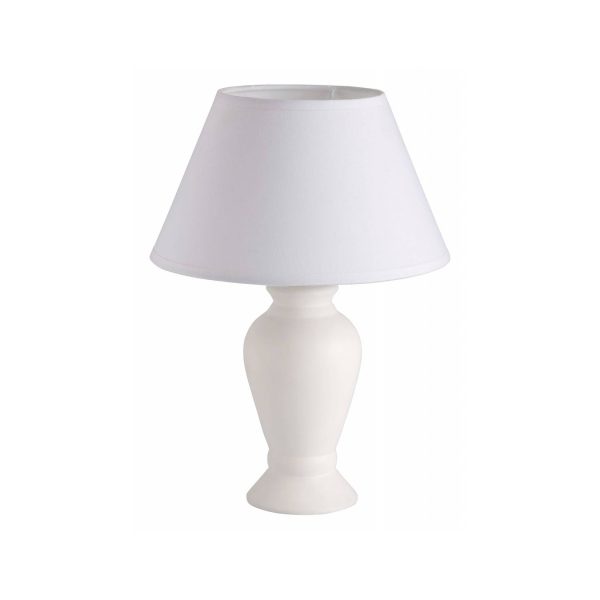 BRILLIANT Lampe Donna Tischleuchte weiß   1x D45