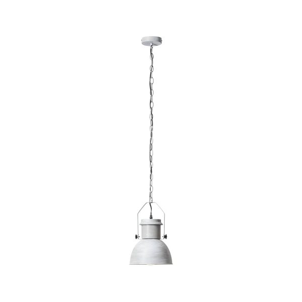 BRILLIANT Lampe Salford Pendelleuchte 23cm grau Beton   1x A60