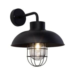 BRILLIANT Lampe Portland Außenwandleuchte hängend schwarz   1x A60