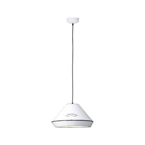 BRILLIANT Lampe Grain Pendelleuchte 43cm weiß   1x A60