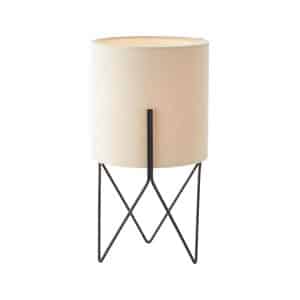 Brilliant   Atami Tischleuchte schwarz/beige   1x D45