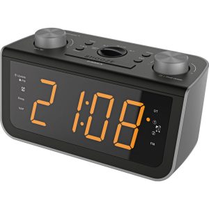 Soundmaster FUR5005 UKW PLL-Uhrenradio mit Jumbo Display und automatischer Uhrzeiteinstellung