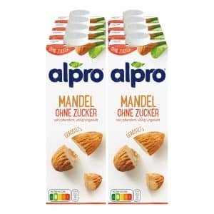Alpro Mandeldrink geröstet ohne Zucker 1 Liter