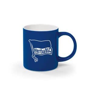 BSC Kaffeebecher 350ml blau/weiß mit Logo