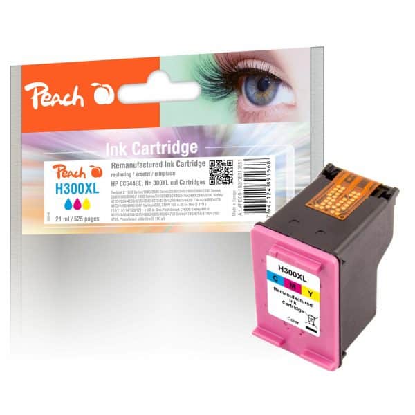 Peach H300XLc Druckkopf XL col ersetzt HP No. 300XL c