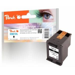 Peach H901XLBK Druckkopf XL bk ersetzt HP No. 901XL BK