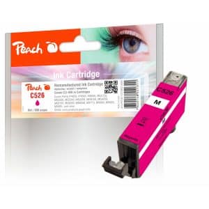 Peach C526M Druckerpatrone XL ma ersetzt Canon CLI-526M