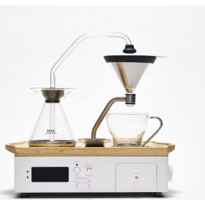BARISIEUR Design Kaffeemaschine Tee Timer weiß