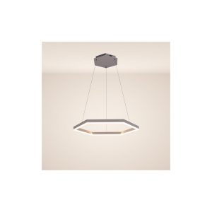 s.LUCE Hexa Ø 60cm LED-Hängeleuchte direkt oder indirekt