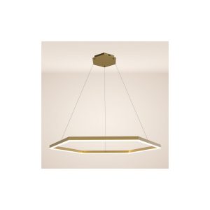 s.LUCE Hexa Ø 100cm LED-Hängeleuchte direkt oder indirekt