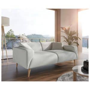 Couch Svea 190x90 cm Flachgewebe Mint 2-Sitzer