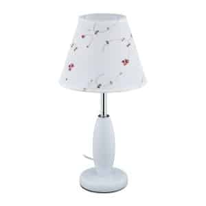 relaxdays Tischlampe Blumen