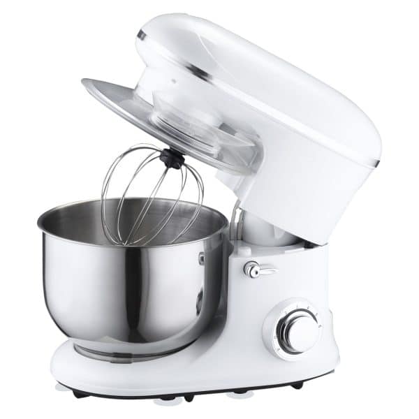 HOMCOM Standmixer mit Zubehör weiß 37L x 23B x 37H cm   Handrührer elektrisches Handmixer-Set Mixer Handmixer Standmixer