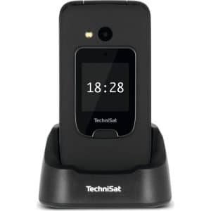 TechniSat TechniPhone ISI 4 Klapp-Mobiltelefon mit Ladestation