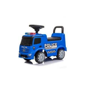 Mercedes-Benz Police Polizei Rutschauto LED Rutscher Kinderauto Hupe