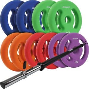 ScSPORTS Hantelset Neopren 32 kg