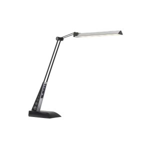 BRILLIANT Lampe Jaap LED Schreibtischleuchte schwarz/chrom   1x 6W LED integriert