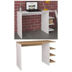 VCM Holz Schreibtisch Computertisch Arbeitstisch Bürotisch Büro Tisch Denkas