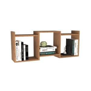 VCM Holz Wandregal Hängeregal Regal Bücherregal Wandboard Deko Board Trilas