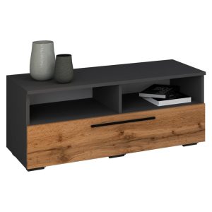 VCM Holz TV Lowboard Möbel Fernsehschrank Tisch Konsole Fernsehtisch Arila L