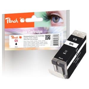 Peach Tintenpatrone schwarz kompatibel zu Canon PGI-5BK