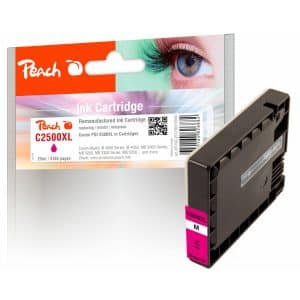 Peach C2500XLM Druckerpatrone XL ma ersetzt Canon PGI-2500XLM