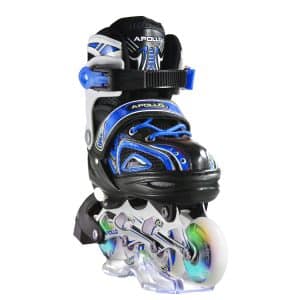 Apollo LED Inlineskates größenverstellbar Super Blades X-Pro