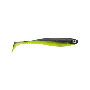 Jackson Zanderbait 12cm Lime Black Back  Zanderangeln Gummifisch