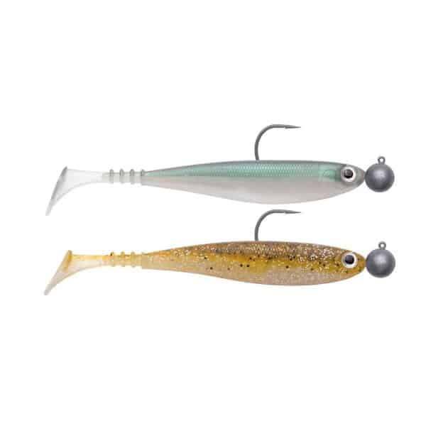 Jackson Zanderbait 12cm Rigged Mix-Pack klar Zanderangeln Gummifisch montiert