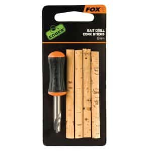 Fox Edges Drill & Cork Stick Set Tigernut Karpfenangeln Bohrer Sortiment