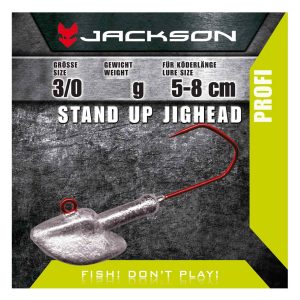 Jackson VMC Jighead Stand Up 3/0 für Köderlänge 5–8 cm 7g