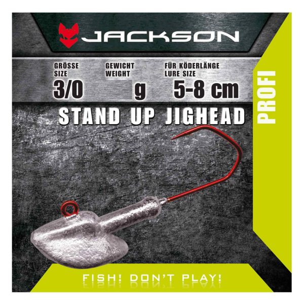 Jackson VMC Jighead Stand Up 3/0 für Köderlänge 5–8 cm 21g