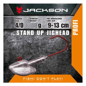 Jackson VMC Jighead Stand Up 4/0 für Köderlänge 9–13 cm 5g