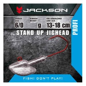 Jackson VMC Jighead Stand Up 6/0 für Köderlänge 13–18 cm 24g