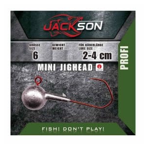 Jackson VMC Mini Jighead Größe 6 3g 5 Stk. Jigkopf Jighaken