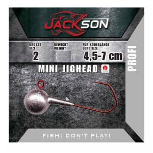 Jackson VMC Mini Jighead Größe 2 3g 5 Stk. Jigkopf Jighaken